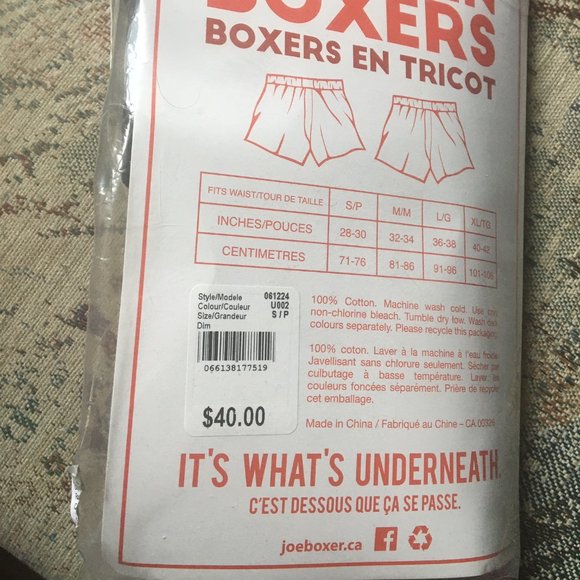 NWT Mens Joe Boxer 2 Pack Size Small - Picture 5 of 5